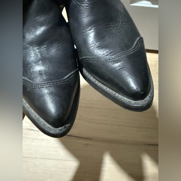 Harley Davidson leather western knee boots, size 7 - Picture 9 of 11